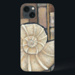 Abalone Shell iPhone 13 Case<br><div class="desc">Charikilia Zarris is a talented artist know for her ocean artwork. Her images are peaceful and calm relaxing you with every picture. Get this nautical piece of artwork with a Abalone shell being the centre of it all, bordered with tiles and a beautiful colour scheme.</div>
