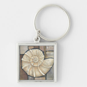 Abalone Shell Keychain