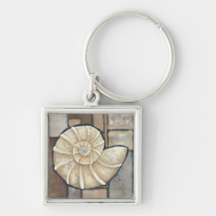 Abalone Shell Keychain