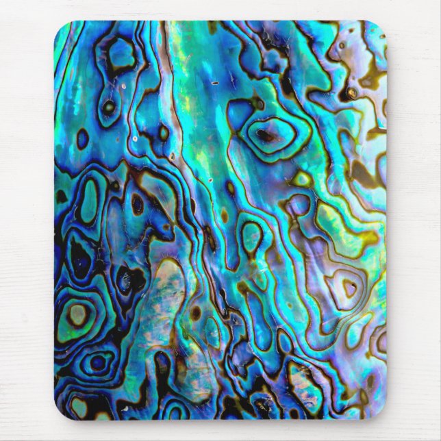 Abalone shell  mouse pad (Front)