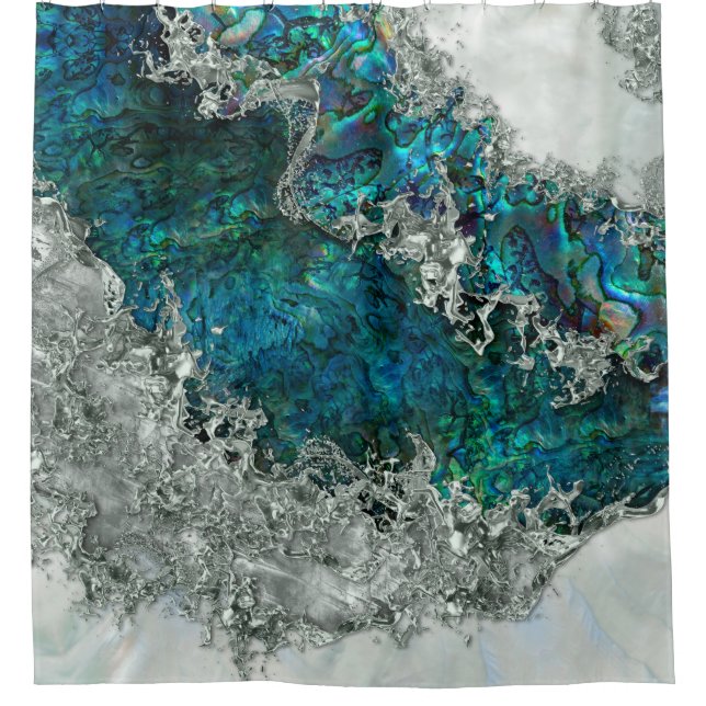 Abalone Shell Pearl and Silver 2 (Front)