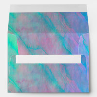 Abalone Shell Watercolor mother-of-pearl Shellfish