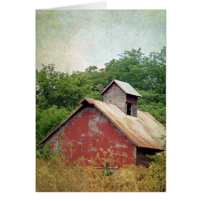 Abandon et surproduction de la grange rouge (Devant)