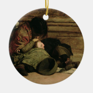 Abandoned, 1903 ceramic ornament