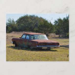 Abandoned 63 Chev. Postcard