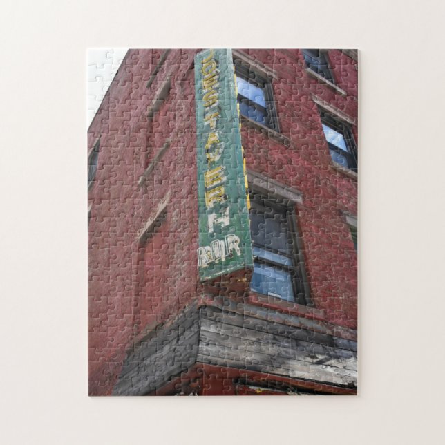 Abandoned Bar Manhattan New York City NYC Photo Jigsaw Puzzle (Vertical)
