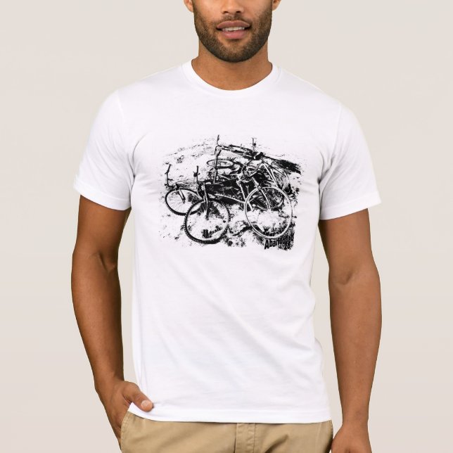abandoned bicycles T-Shirt (Front)