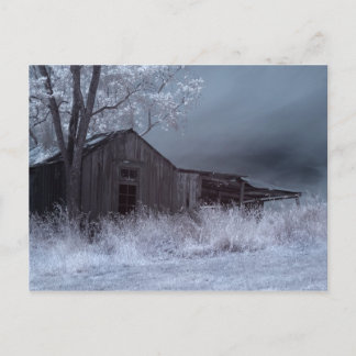 Abandoned Building Postcard