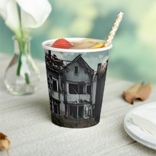 Abandoned Buildings Post Apocalypse Destruction Paper Cups
