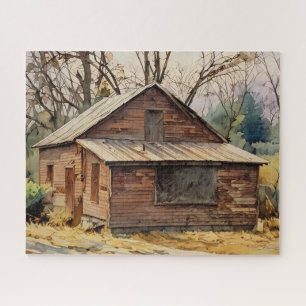 Abandoned Cabin Jigsaw Puzzle