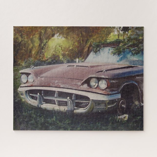 Abandoned Car Jigsaw Puzzle (Horizontal)