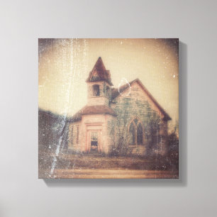 Abandoned Church Canvas Print