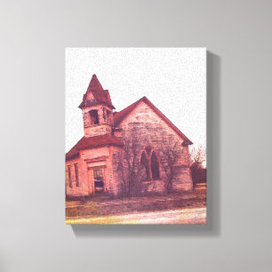 Abandoned Church Canvas Print