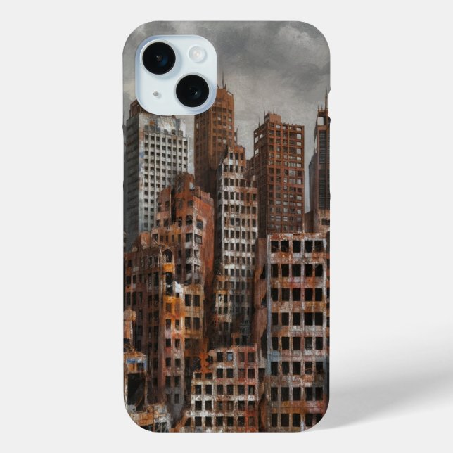 Abandoned City Case-Mate iPhone Case (Back)