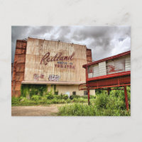 Abandoned Drive in Movie Theatre