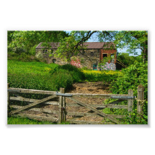 Abandoned Farmhouse in Bradley, Huddersfield Photo Print