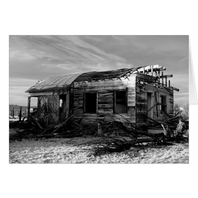 Abandoned House In Kelso California (Front Horizontal)