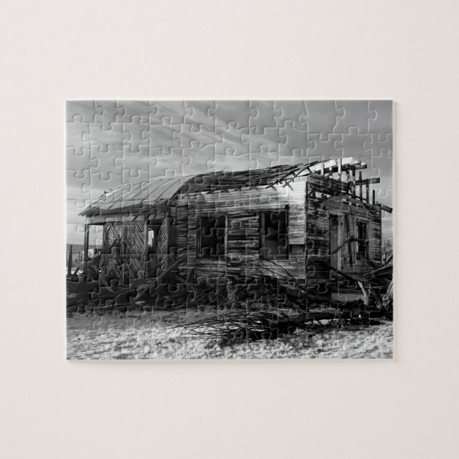 Abandoned House In Kelso California Jigsaw Puzzle (Horizontal)