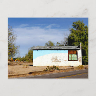 Abandoned House In Kelso California Postcard