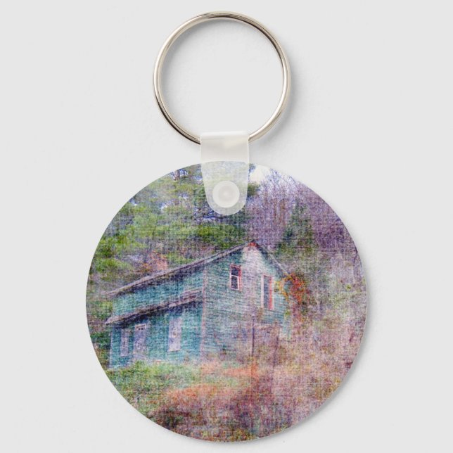 Abandoned House Keychain (Front)