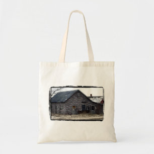 Abandoned house tote bag