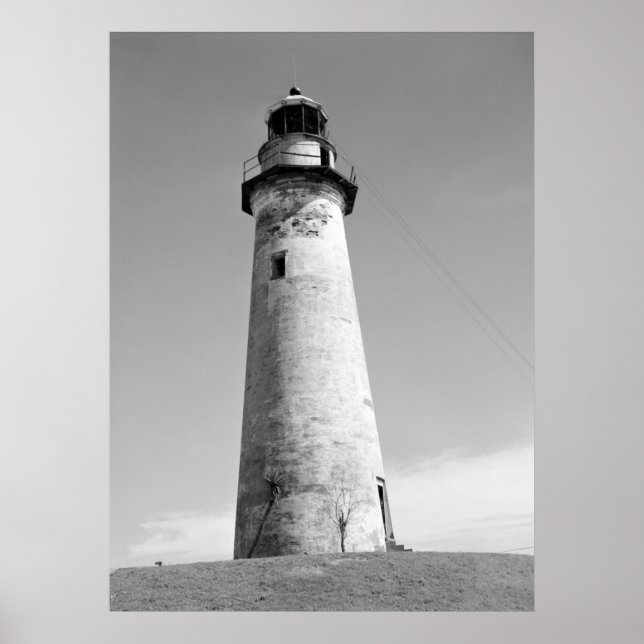 Abandoned Lighthouse, Port Isabel, Texas, 1942 Poster (Front)