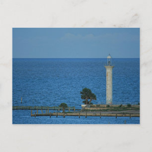 Abandoned Lighthouse Postcard