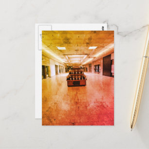 Abandoned Mall Candy Liminal Space Sad Space Postcard