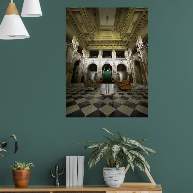 Abandoned Mansion Poster (Living Room 1)
