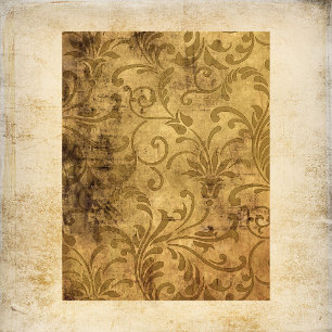Abandoned Mansion Scrapbook Paper