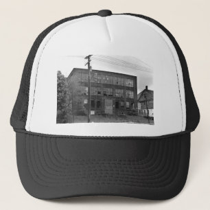 Abandoned Manufacturing Building Trucker Hat