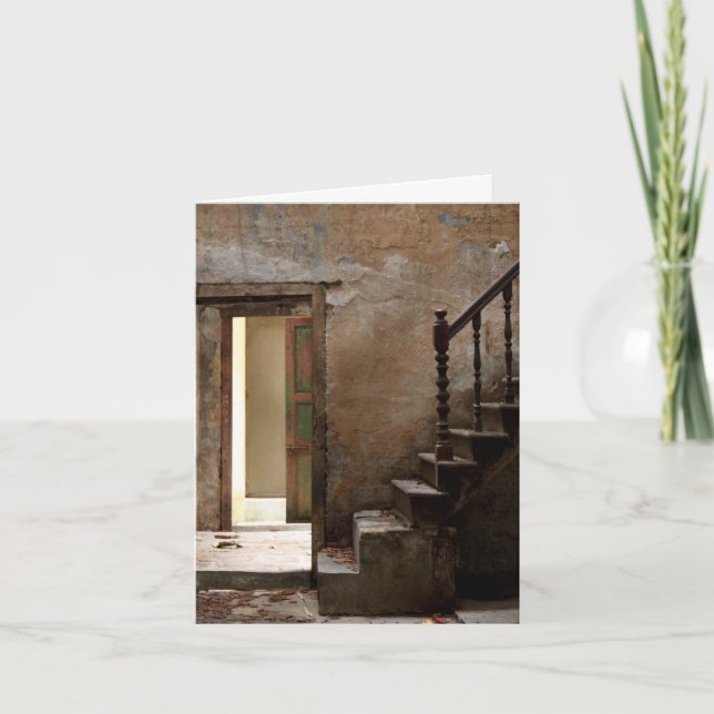 Abandoned Note Card (Front)