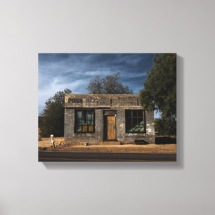 Abandoned Post Office in Kelso California Canvas Print