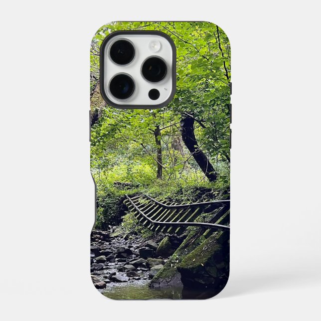 Abandoned Railroad  iPhone Case (Back)