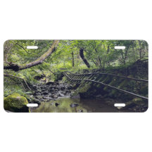 Abandoned Railroad License Plate