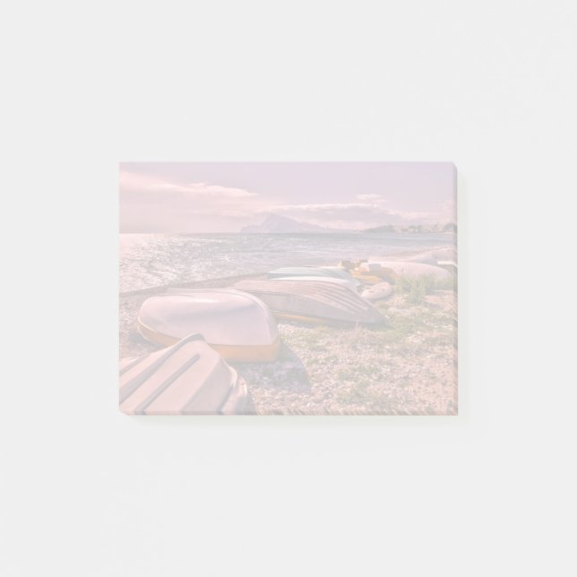 Abandoned Rowing Boats | L'Olla Beach, Altea Post-it Notes (Front)