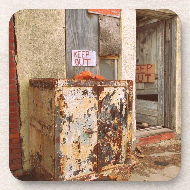 Abandoned Safe Coaster (Front)