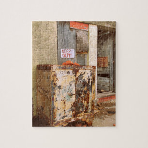 Abandoned Safe Jigsaw Puzzle
