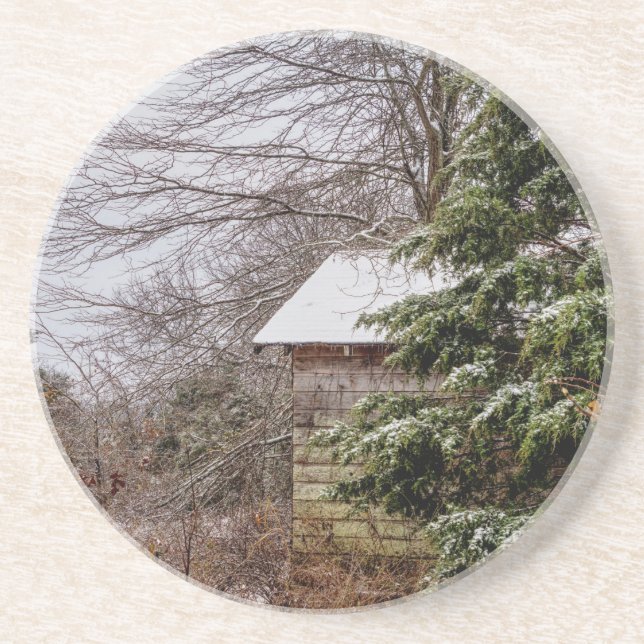Abandoned Shed Coaster (Front)