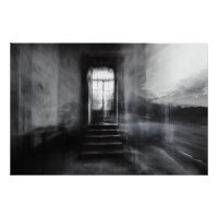Abandoned Staircase Ghostly Doorway Blur
