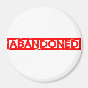 Abandoned Stamp Magnet
