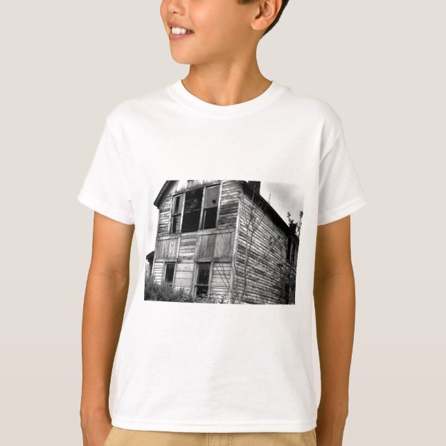 Abandoned Two Story House T-Shirt (Front)