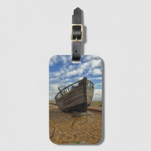 Abandoned Wooden Fishing Boat   Dungeness Luggage Tag