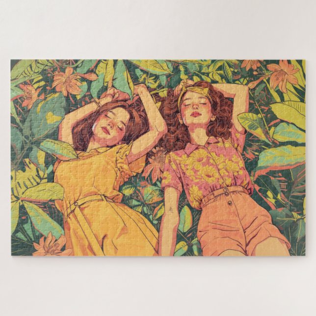Abandonné au Puzzle d'été (Horizontal)