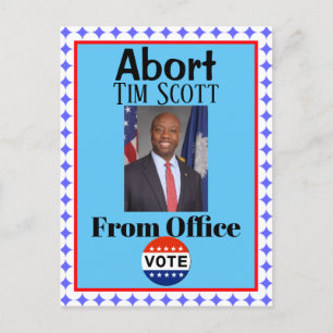 Abandonner la carte postale Tim Scott