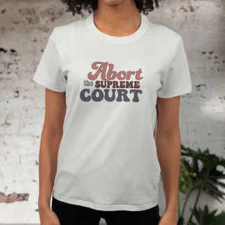 Abandonner Le T-shirt De Base Pro-Choice De La Cou