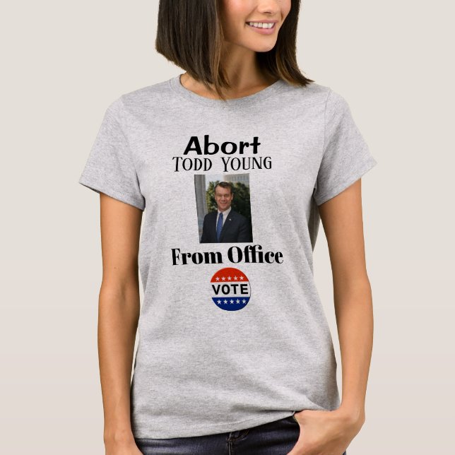 Abandonner Todd Young T-Shirt (Devant)