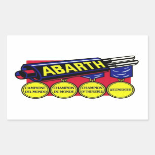 Abarth Exhaust Sticket Sticker
