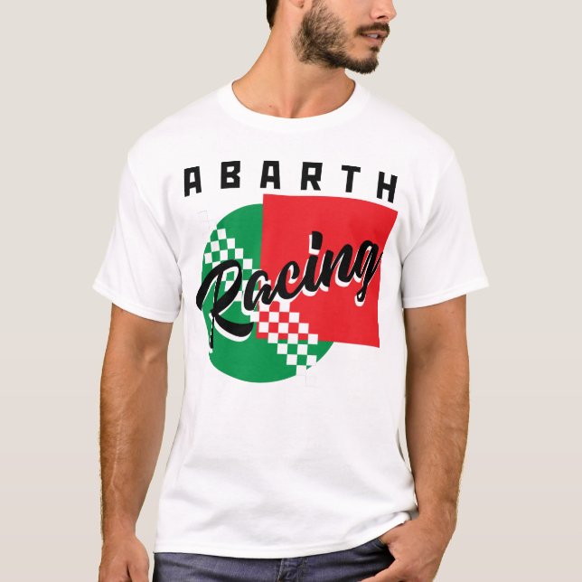 Abarth Racing Retro T-Shirt (Devant)