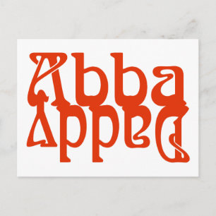 Abba Daddy (Father God) Postcard